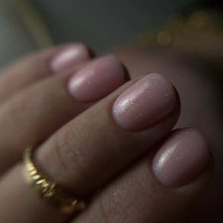 glitter nails