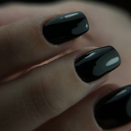 black nails