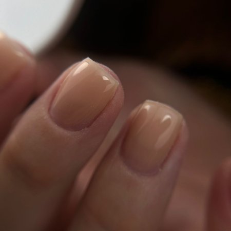 orange nails